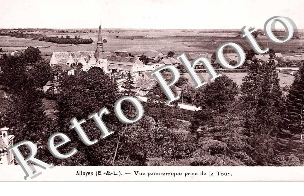 Vue panoramique prise de la tour