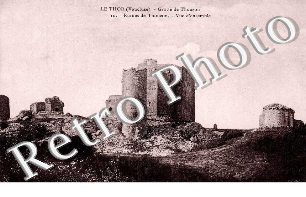 Grotte de Thouzon - Ruines de Thouzon