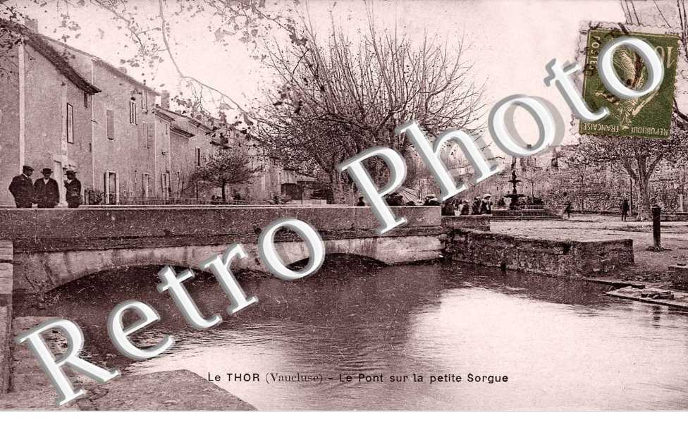 Le pont sur la petite Sorgue