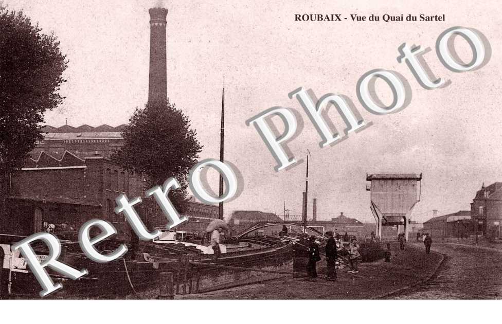 Vue du quai de Sartel