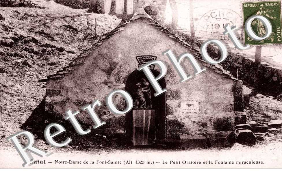Petit oratoire et la fontaine miraculeuse