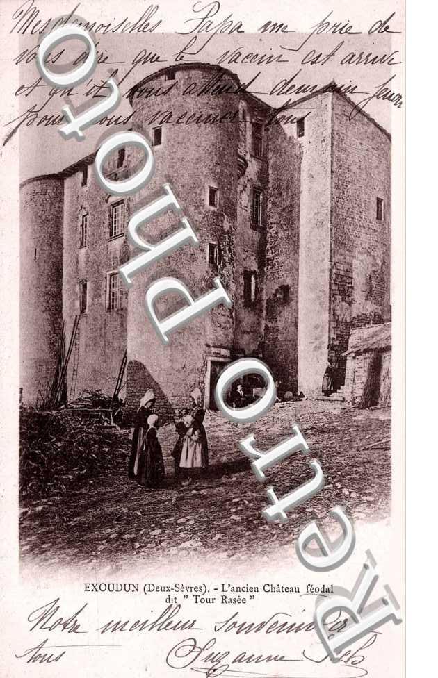 L'ANCIEN CHATEAU feodal dit " Tour Rasee "