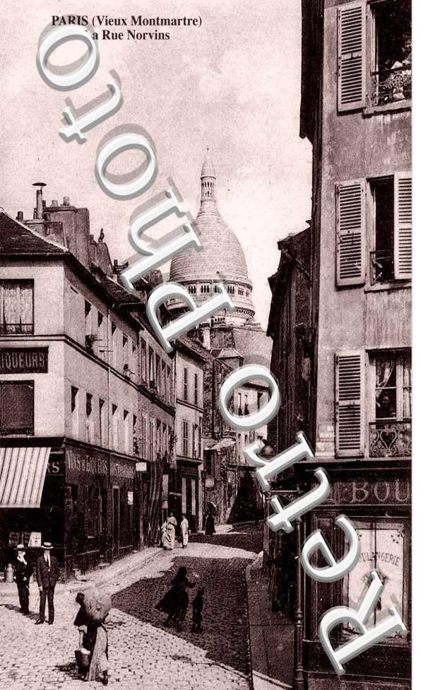 la rue Norvins