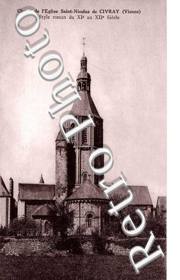 chevet de l'eglise Saint-Nicolas