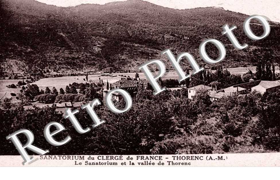 le sanatorium et la vallee de Thorenc