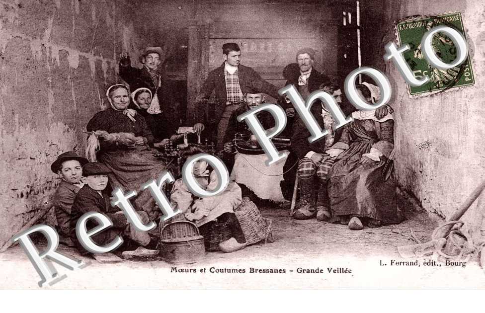 Moeurs et coutumes Bressannes - grande vallee