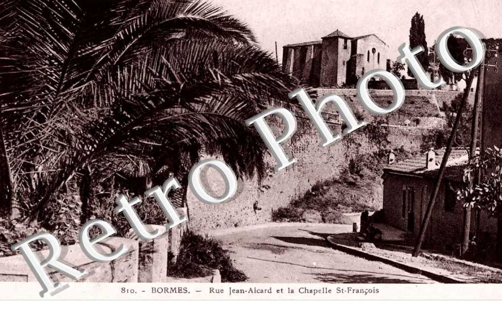 Rue Jean Aicard et la Chapelle St. François