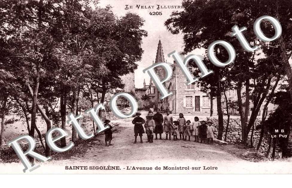 l'avenue de Monistrol sur Loire