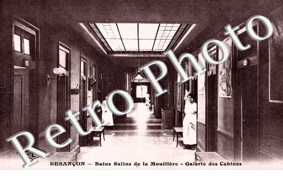 Bains Salins de la Mouillere  Galerie des cabines
