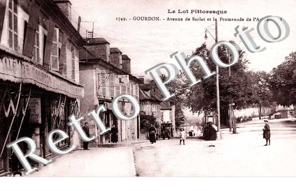 Avenue de la Sarlat et la Promenade de l'Arbre Rond