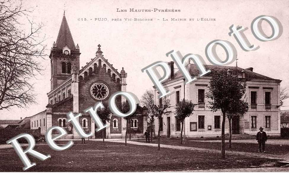 la mairie et l'eglise