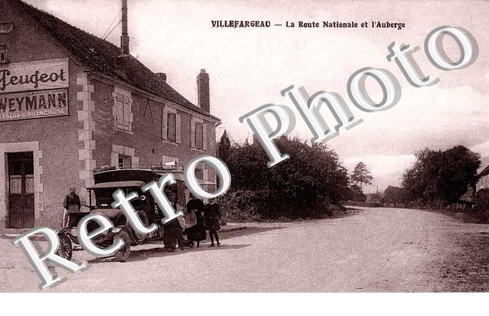 Route nationale et l'Auberge