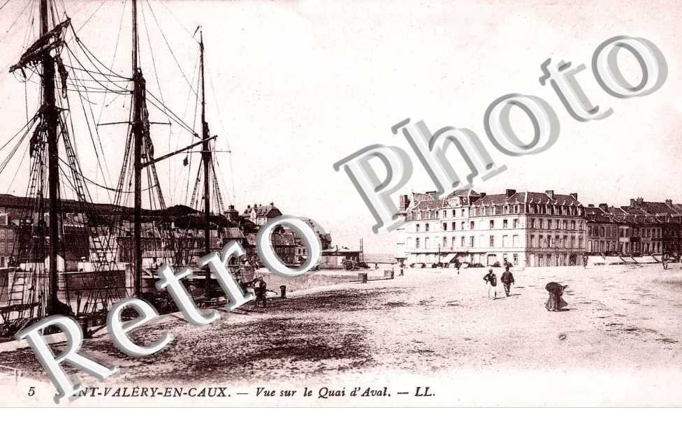 vue sur le quai d'Aval