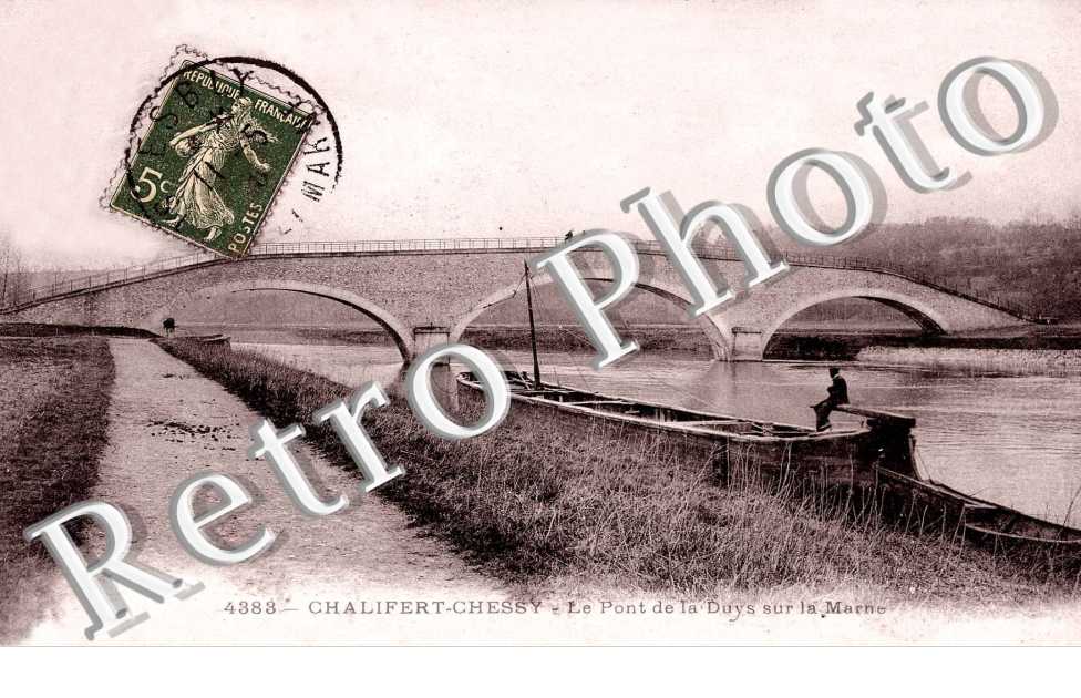 le pont de la Duys sur la Marne