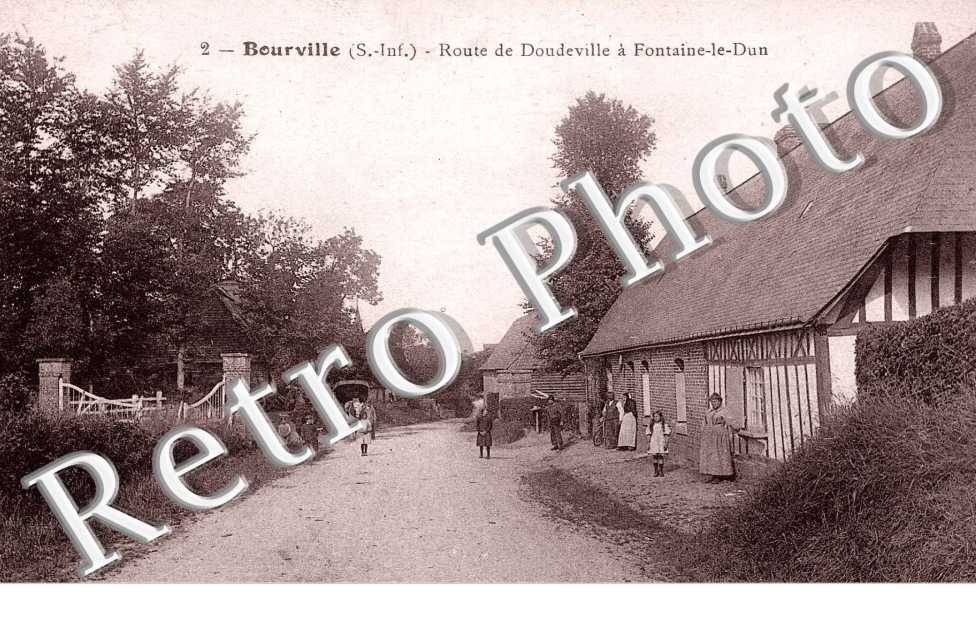 Route de Doudeville a Fontaine le Dun