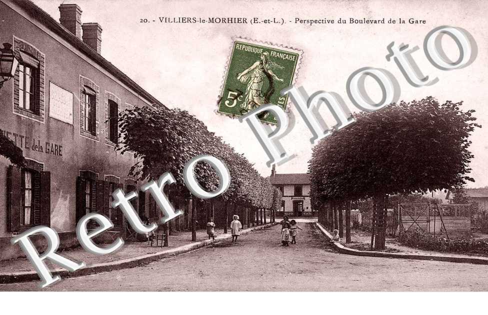 perspective du boulevard de la Gare