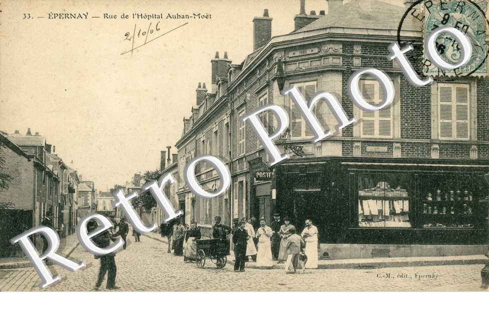 rue de l'Hôpital Auban-Moët