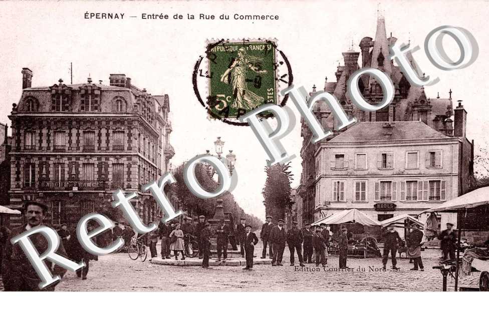 Entrée de la Rue du Commerce