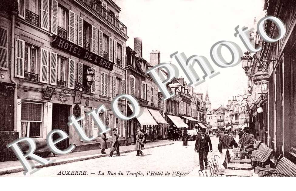 la rue du Temple, l'hotel de l' Epee