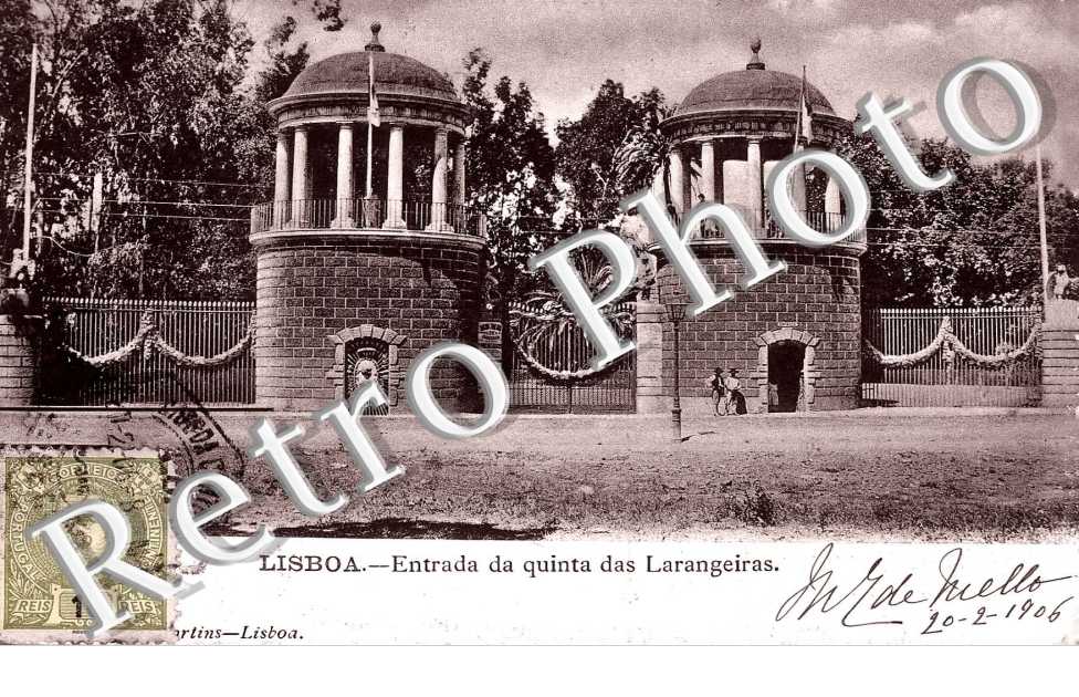 Entrada da Quinta das Larangeiras
