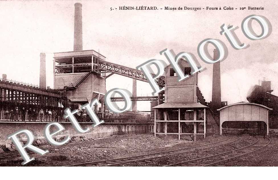 Henin-Lietard Mines de Dourges Fours a Coke 10e batterie