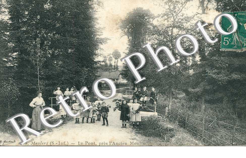 Le pont, pres l'Ancien Mouli,