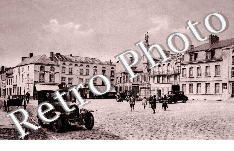 la place et la colonne Brunehaut