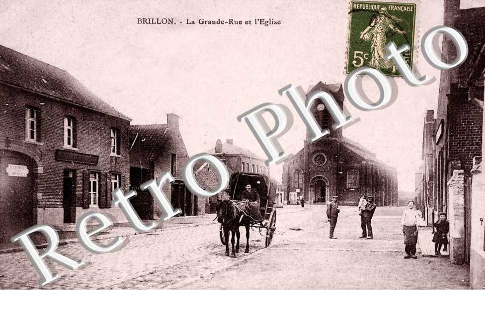 la grande rue et l'eglise