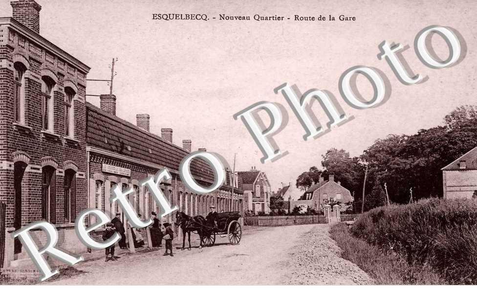nouveau quartier, route de la Gare