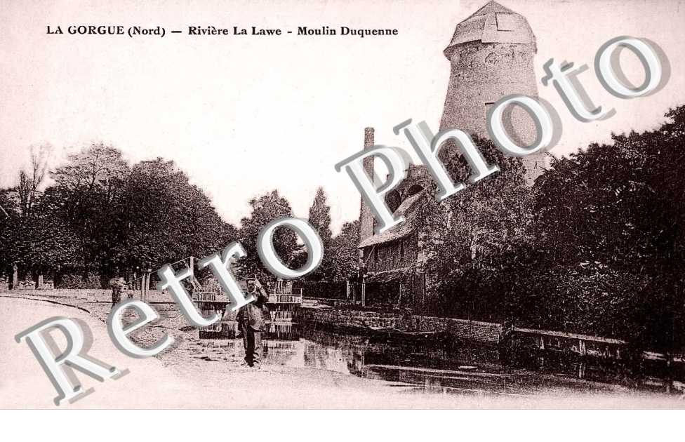 riviere la Lawe, moulin Duquenne