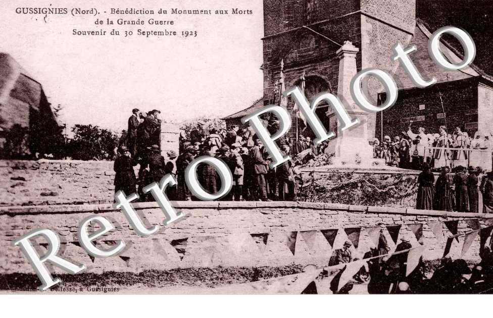 Benediction du Monument aux Morts
