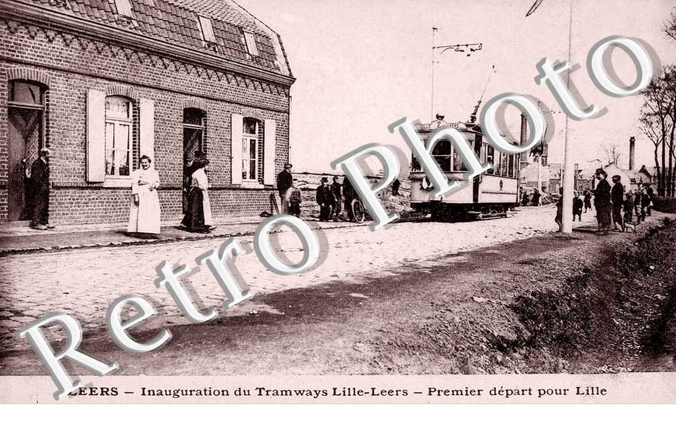 inauguration du tramway Lille-Leers
