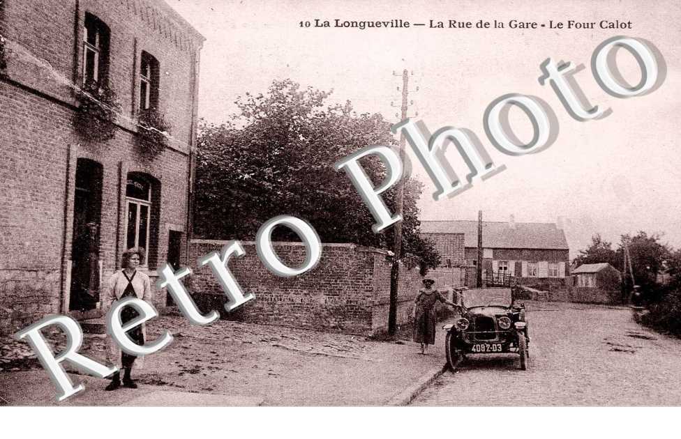 La rue de la Gare - le Four Calot