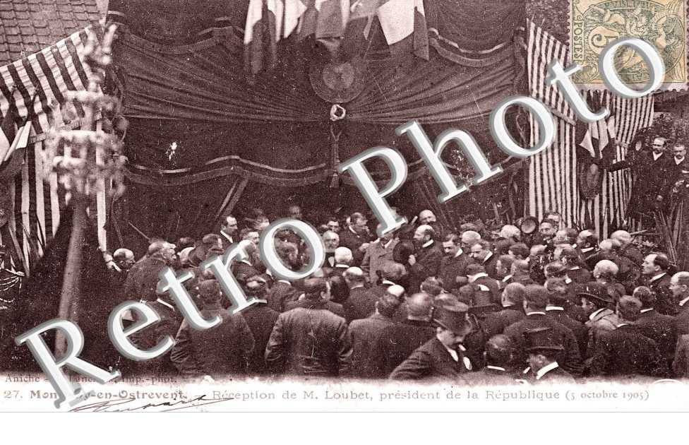 reception de M.Loubet, president de la Republique ( 5 octobre 1905 )