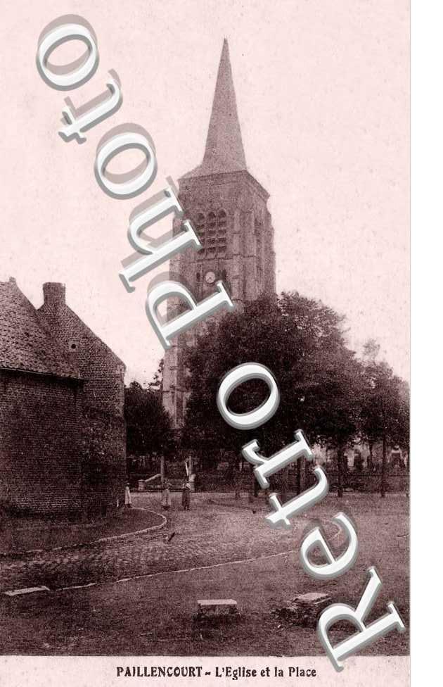 l'église et la place