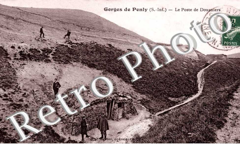 Gorges de Penly Le poste de douaniers
