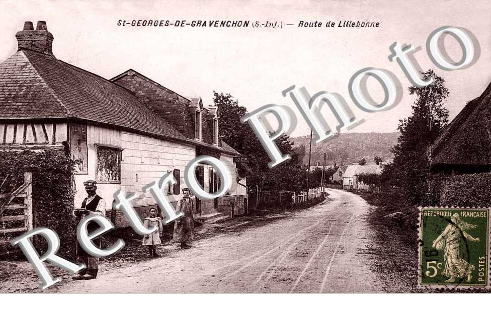 Saint Georges de Gravenchon  route de Lillebonne