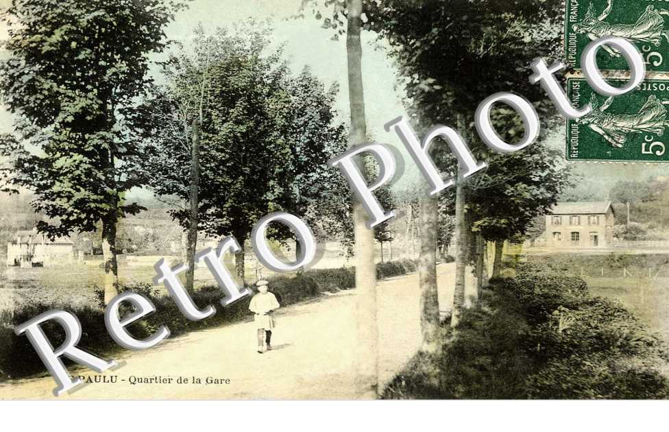Le Paulu. Le quartier de la gare