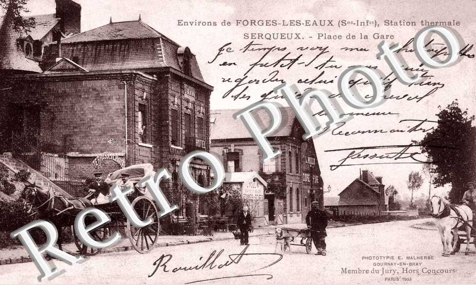 place de la gare (1906)