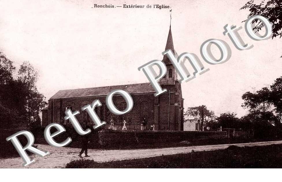 extérieur de l'église  (1914)