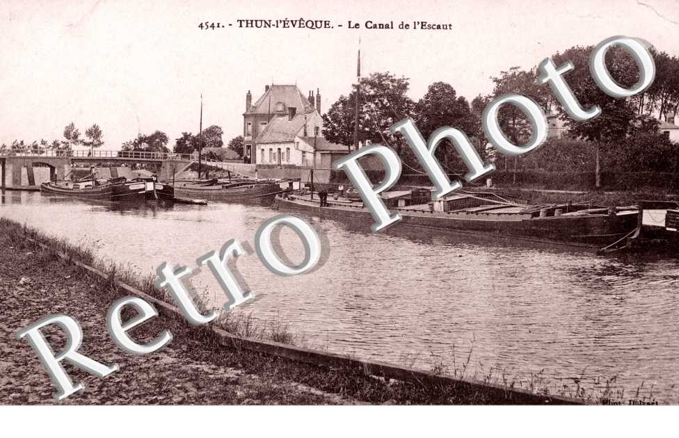 Le canal de l'Escaut
