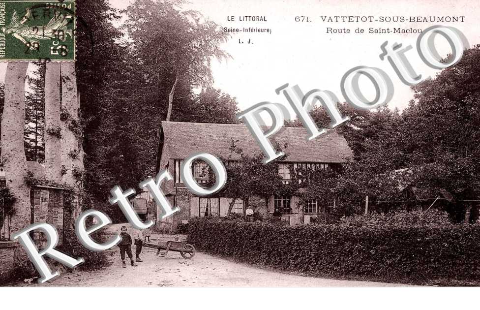 Route de saint Maclou