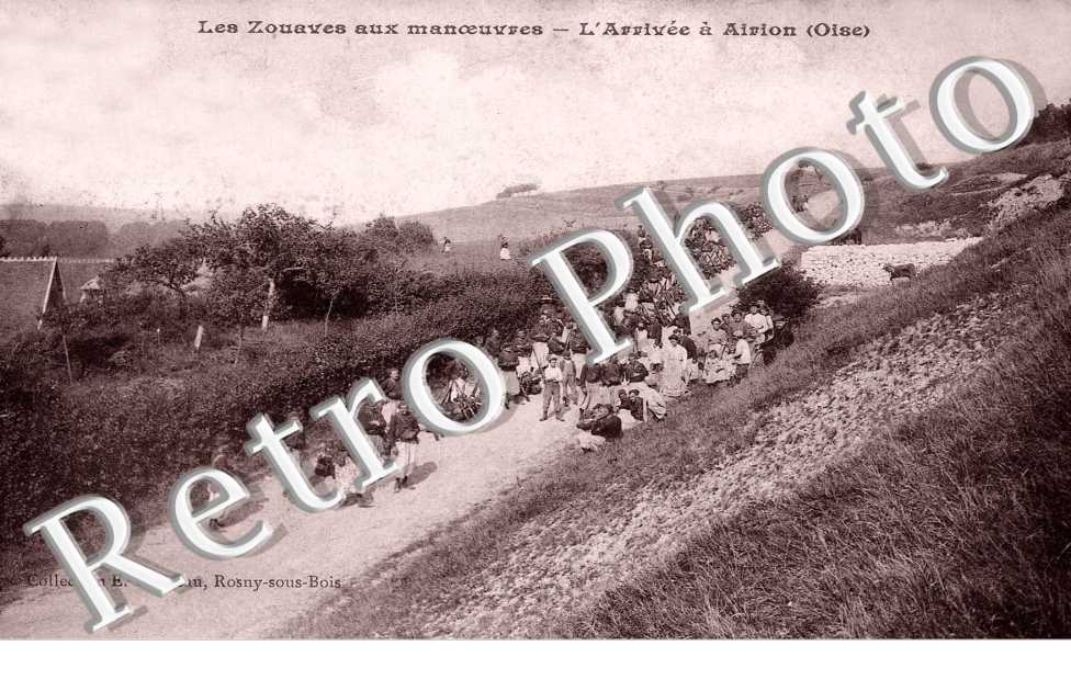 Les zouaves L'arrivée à Airion