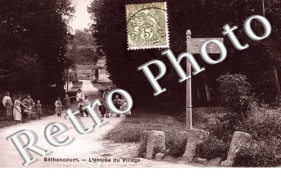 l'entree du village