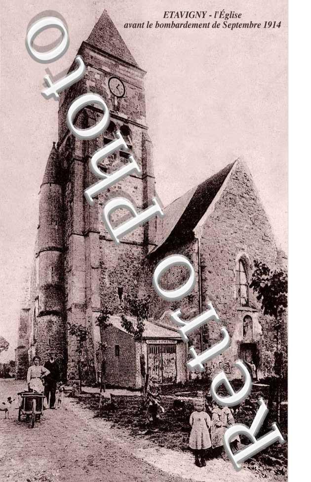 l'Eglise avant le Bombardement