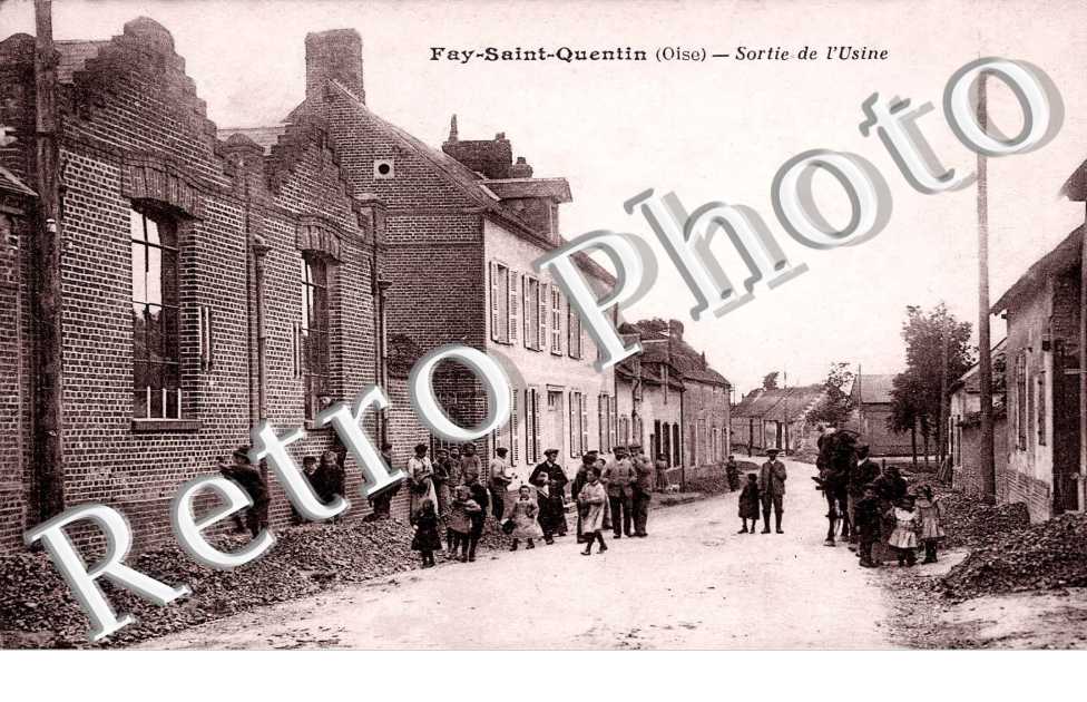 Sortie de l'usine
