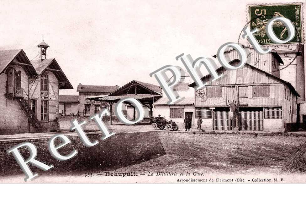BEAUPUIT la distillerie et la gare