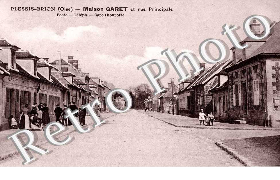Maison Garet et rue principale