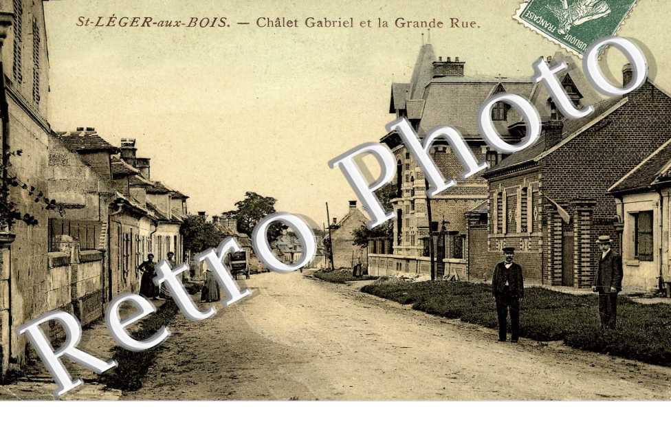chalet Gabriel et la Grande Rue