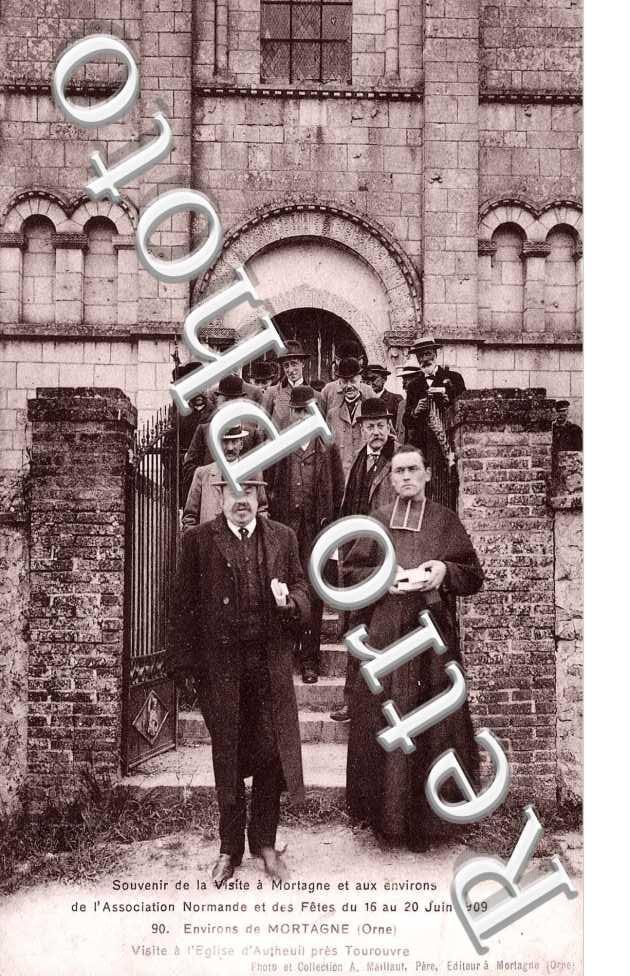 Visite de l'association normande Fetes des 16 au 20 juin 1909